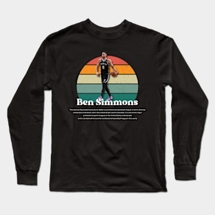 Ben Simmons Vintage V1 Long Sleeve T-Shirt